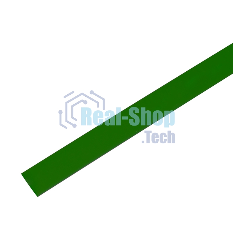 Термоусадочная трубка 25/12,5 мм, зеленая, упаковка 10 шт. по 1 м PROconnect