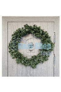 Еловый венок Neon-night Ø 90 см, ПВХ