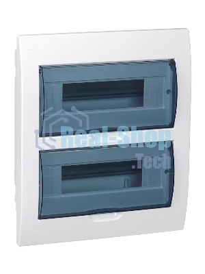 Бокс ЩРВ-П-24модуля встраиваемый пластик IP41 MKP12-V-24-40-10 IEK