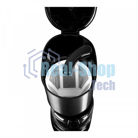 Кофеварка капельная Redmond RCM-M1507 черный/серебристый, исп. кофе - молотый, 0.6 л, 600 Вт