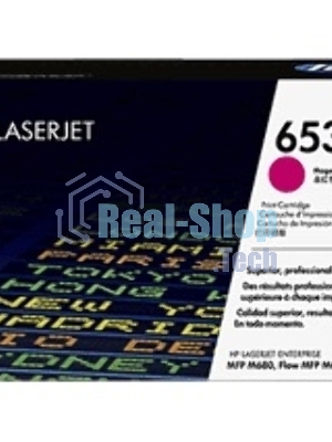 Тонер Картридж HP 653A CF323A пурпурный для HP MFP M680/Flow MFP M680 (16000 стр.)