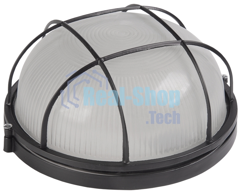 Светильник Iek LNPP0-1302-1-060-K02НПП1302 черный/круг с реш.60Вт IP54ИЭК