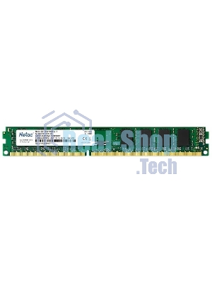 Оперативная память NETAC Basic, DDR3, 4GB (1x4GB), 1600MHz, CL11, DIMM