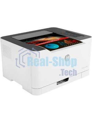 Принтер лазерный HP Color Laser 150nw (4ZB95A), A4, цветной, печ. до 18 стр/мин. (ч/б) до 4 стр/мин. (цвет), 600 x 600 dpi, USB, RJ-45, Wi-Fi, Air Print, Mopria