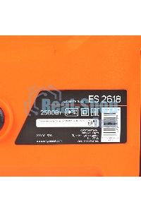 Пила цепная электрическая PATRIOT ES 2618, 2.5кВт,18' шина, продольный двигатель, плавный пуск, бесключевая натяжка цепи