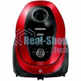 Пылесос Samsung VC20M257AWR красный, 460/2000 Вт, уборка сухая, пылесборник мешок 2.5 л