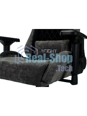 Кресло Бюрократ VIKING 7 KNIGHT B FABRIC черный, ткань, 120 кг, механизм качания