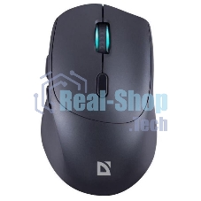 Мышь беспроводная Defender Effect X MS-095 черный, 1600 dpi, радиоканал, USB, кнопки - 6