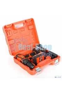 Дрель-шуруповерт аккумуляторная Patriot BR 203UES, Аккумуляторная, 20В, 2 АКБ, Кейс