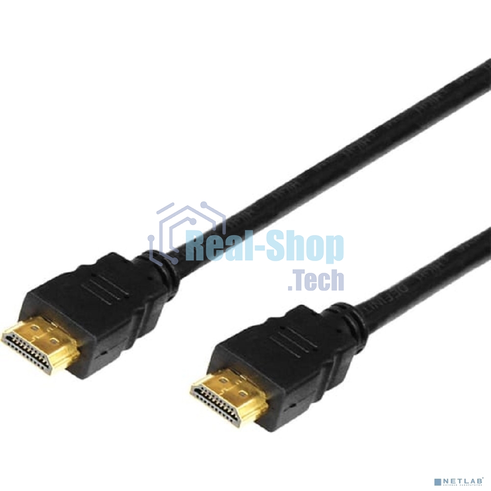 Кабель Rexant HDMI - HDMI 1.4, 2 метра Gold
