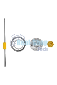 Ремкомплект для краскораспылителя Matrix 4 предмета: сопло 2,0 мм, игла, форсунка, зажим сопла