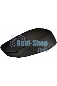 Мышь беспроводная Logitech B170 черный, 1000 dpi, радиоканал, USB, кнопки - 3