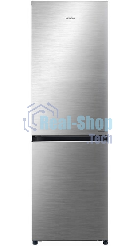 Холодильник Hitachi R-B410PUC6 BSL серебристый бриллиант двухкамерный 215/105л морозилка сверху, No Frost