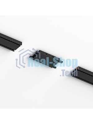 Flat Magnetic Четырёхсторонний соединитель для накладного шинопровода (чёрный) 85003/00
