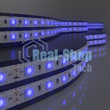 Лента светодиодная 5050 24V 60Led 14,4W IP20 / 60Led 14,4W IP20 синий