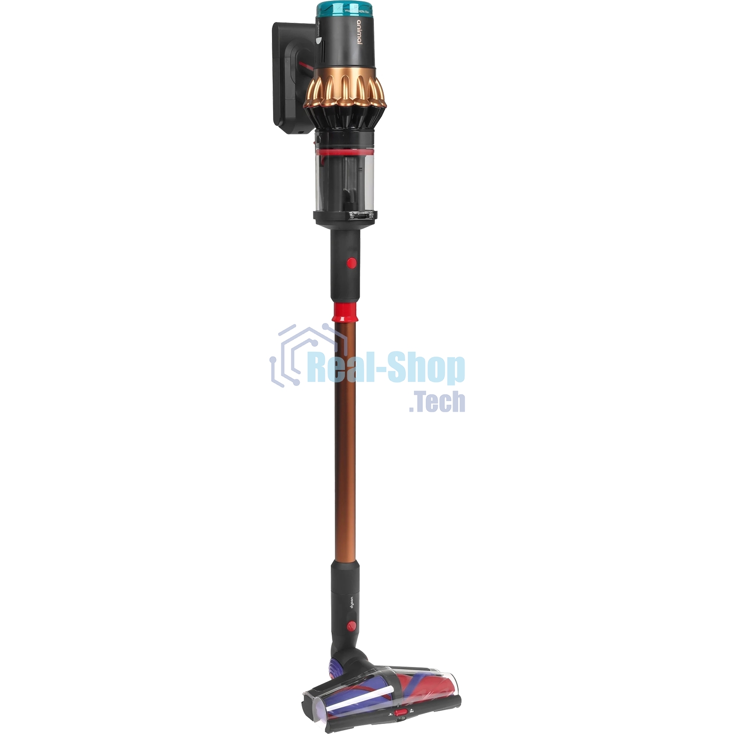 Пылесос вертикальный Dyson V16 Piston animal оранжевый/черный, питание от аккумулятора, 315 Вт, уборка сухая, пылесборник 1.3 л