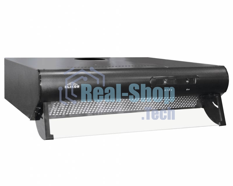 Вытяжка подвесная Elikor Davoline 60П-290-П3Л черный, 60 см, 290 куб. м/ч, 52 дБ