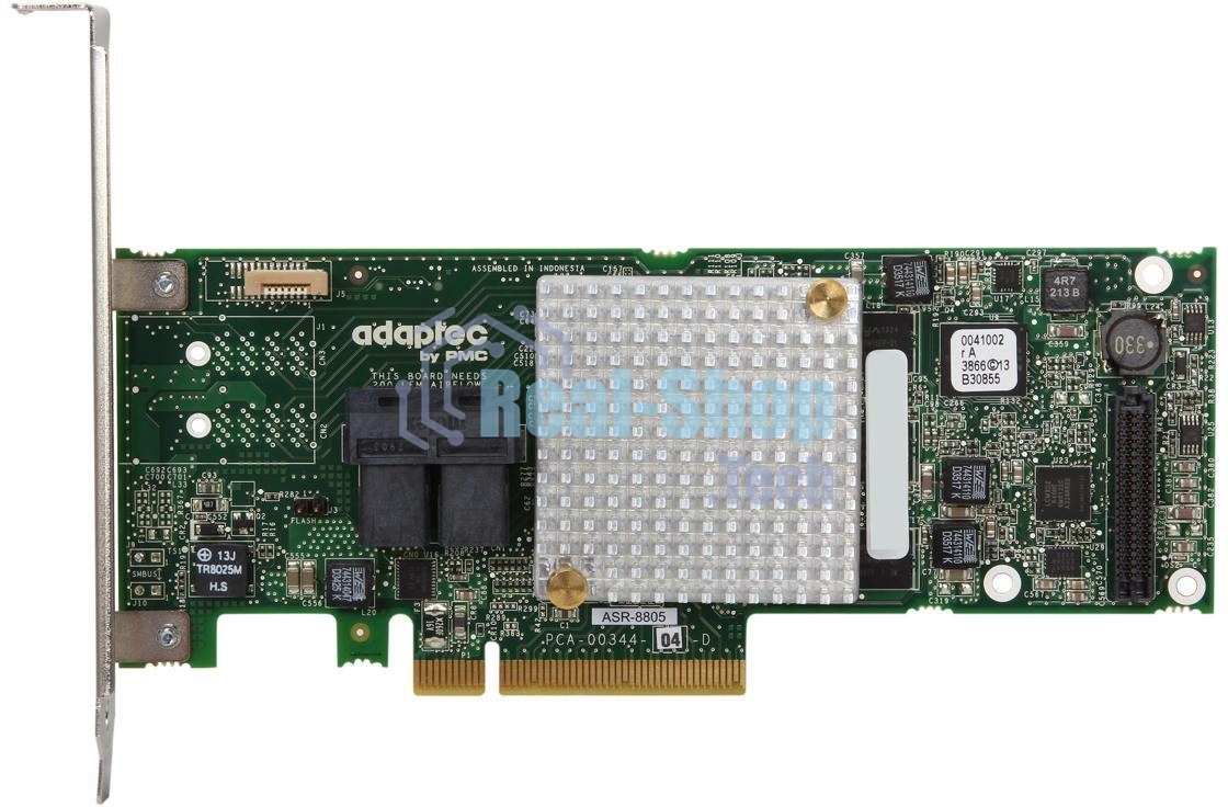 Контроллер Adaptec ASR-8805 SGL RAID 0/1/1E/10/5/6/50/60 8i-ports 1Gb (2277500-R)