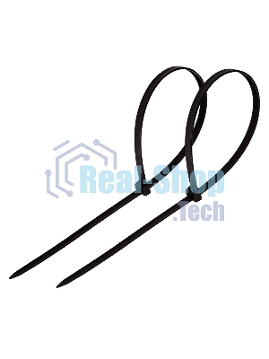 Хомут-стяжка кабельная нейлоновая PROconnect 300 x4,8 мм, черная, упаковка 100 шт.