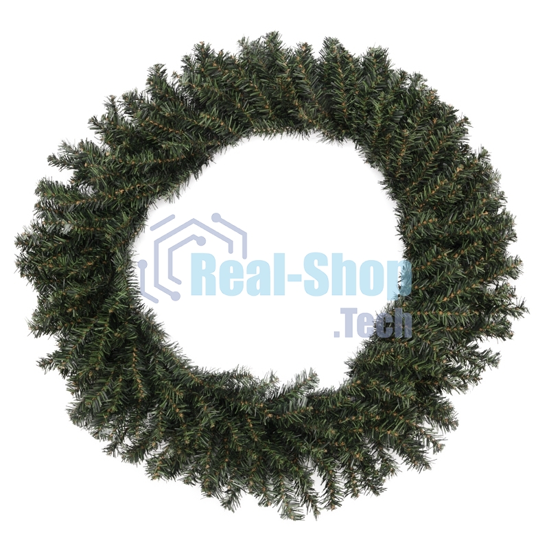 Еловый венок Neon-night Ø 90 см, ПВХ