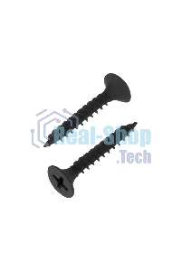 Саморез гипсокартон-металл Kranz 3.5х25, упаковка поставщика