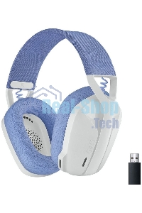 Гарнитура беспроводная Logitech Headset G435 LIGHTSPEED Wireless Gaming белый - Retail