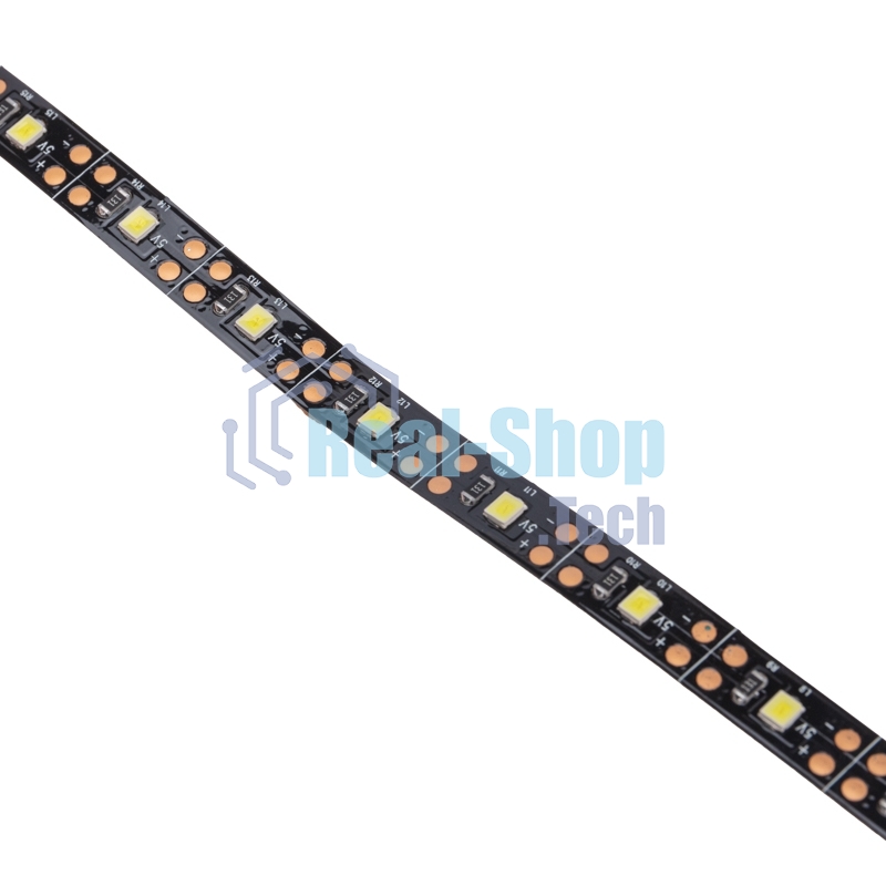 Лента светодиодная с USB-коннектором 5 В IP23 SMD 2835 60 LED/м 2 м белый (6500 K) LAMPER