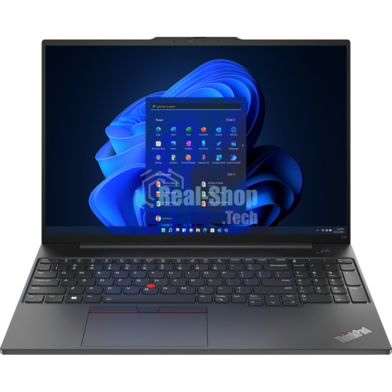Ноутбук Lenovo ThinkPad E16 G2 Ryzen 7 7735HS 16Gb SSD 512Gb AMD Radeon 16