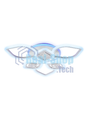 Светильник Ambrella light FA282/3+3 WH белый 116W 660*600*120 (ПДУ РАДИО 2.4G)