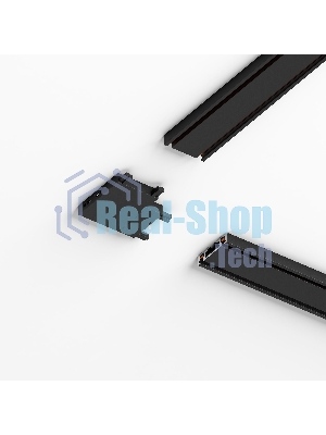 Flat Magnetic Четырёхсторонний соединитель для накладного шинопровода (чёрный) 85003/00