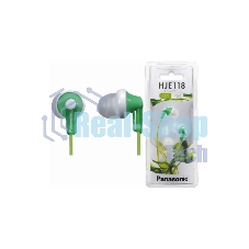 Наушники Panasonic RP-HJE118GUG зеленый 1.1м