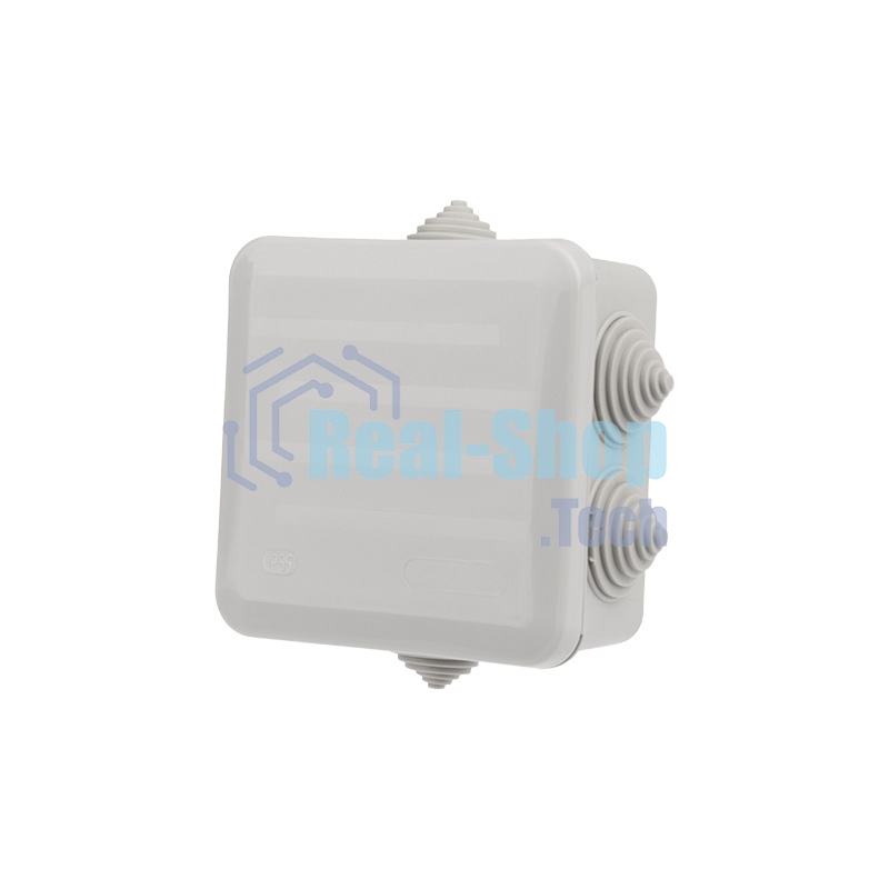 Коробка уравнивания потенциалов ОУ 100×100×50 мм, винт IP55 Rexant