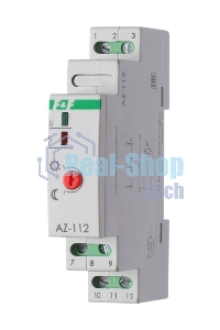 Фотореле AZ-112 (выносной герметичный фотодатчик монтаж на DIN-рейке 1 модуль 230В 16А) F&F EA01.001.013