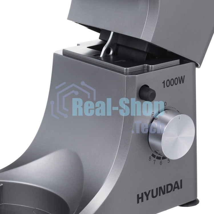 Миксер планетарный Hyundai HYM-S5451 1000Вт серый/черный