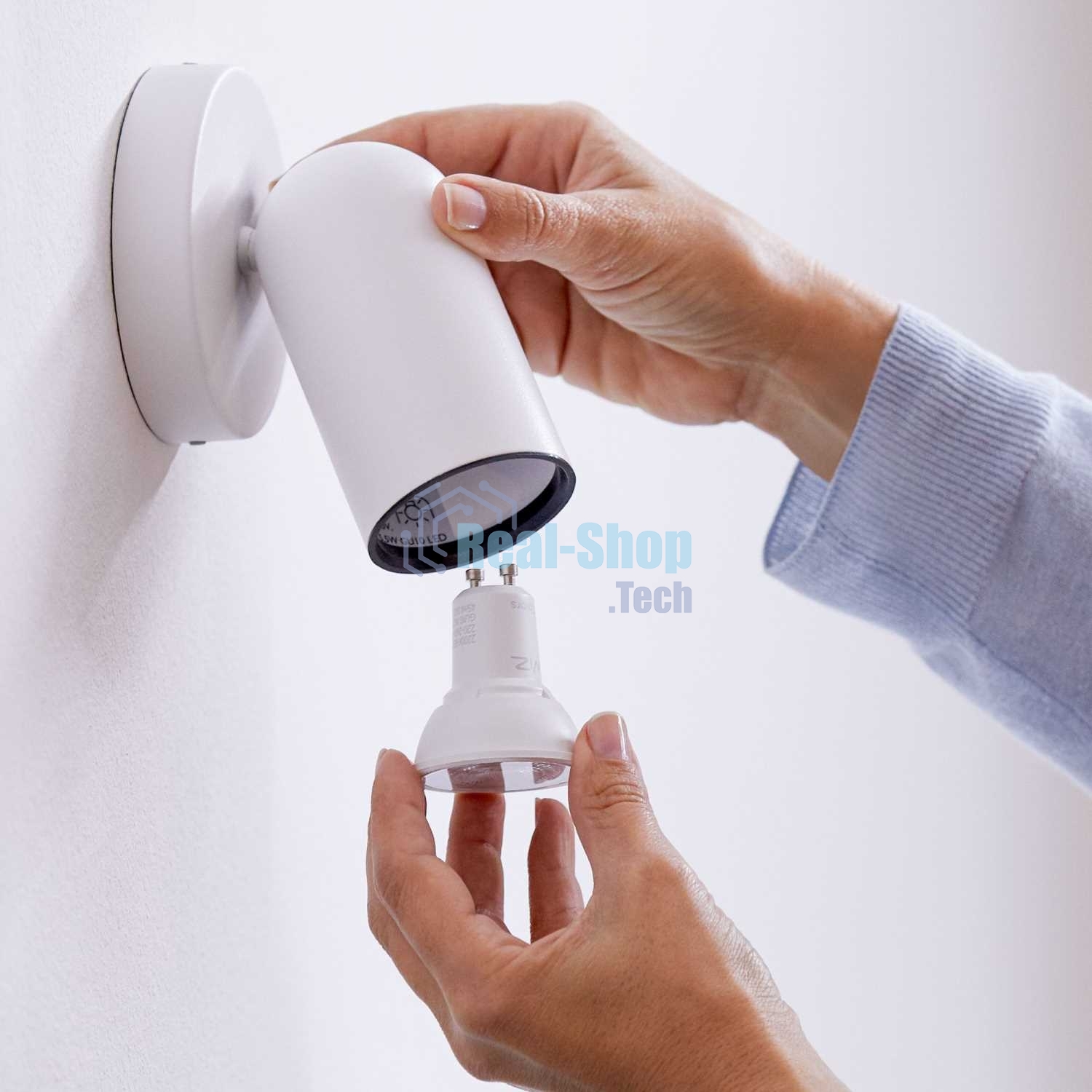 Лампа светодиодная WiZ Wi-Fi BLE 50W GU10 927 DIM 1PF/6