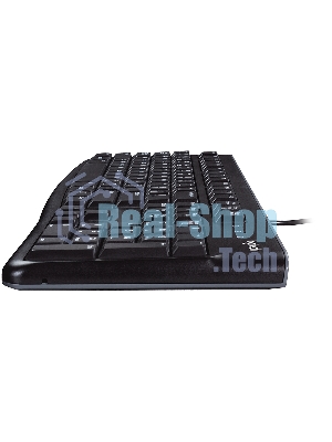 Комплект клавиатура+мышь Logitech MK120 проводной, USB, 1000 DPI, чёрный(заводская гравировка)