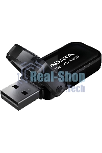 Флешка USB ADATA UV240 (AUV240-64G-RBK), 64Gb, USB 2.0, R/W 15/5, черный