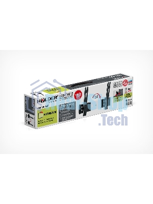 Кронштейн для телевизора Holder LCD-T4612 черный 32