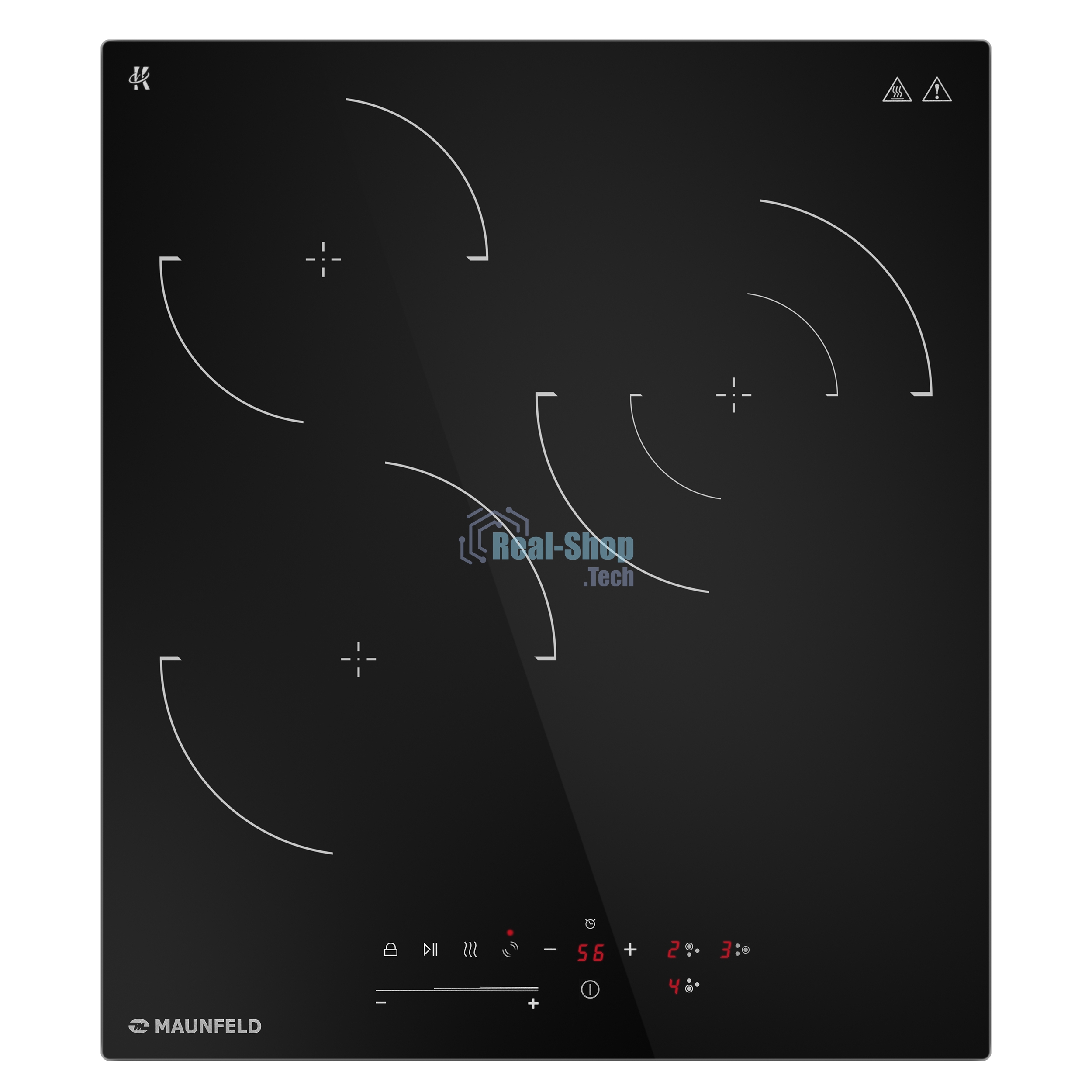 Электрическая варочная панель Maunfeld CVCE453SDBK