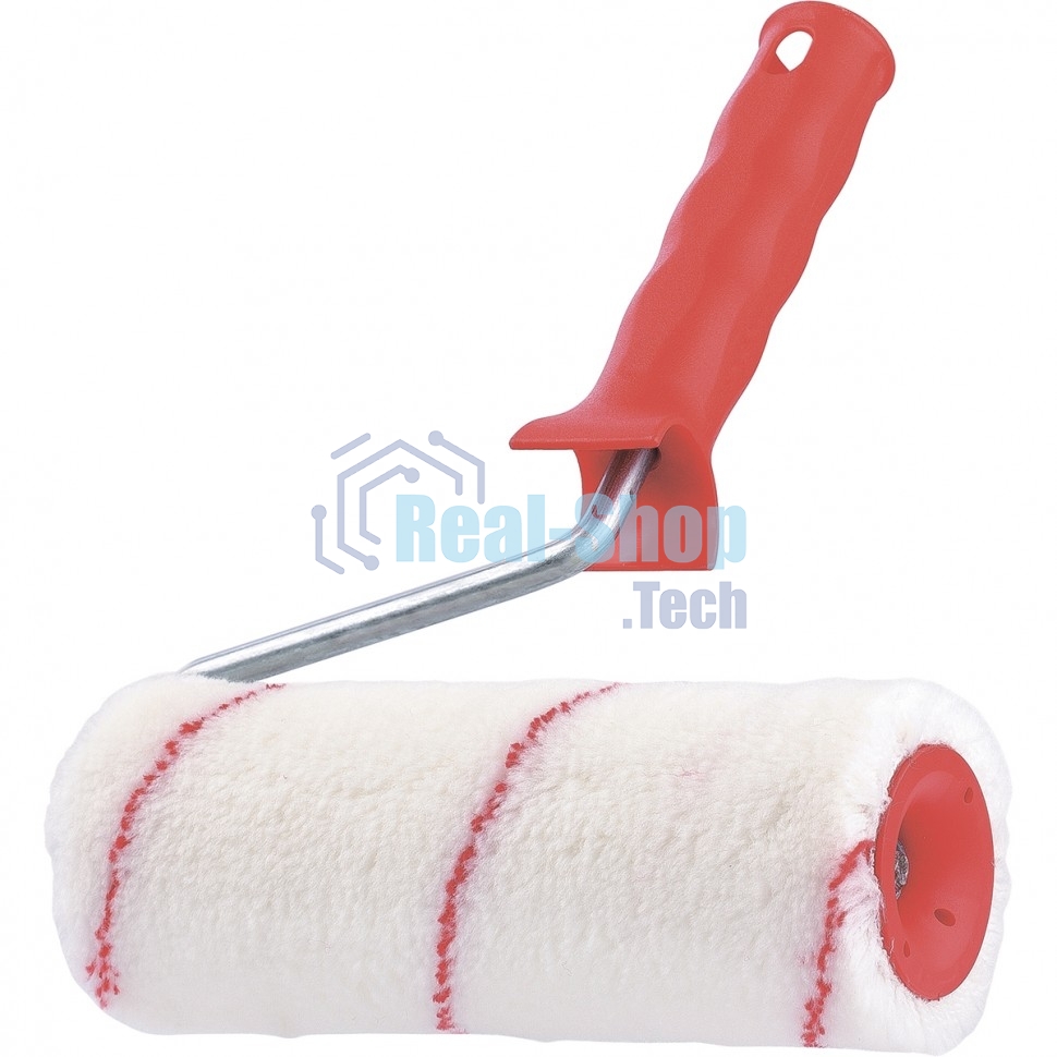 Валик в сборе Matrix нейлон, 180 мм, ворс 9 мм, D 48 мм, D ручки 6 мм