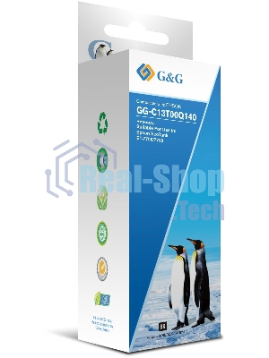 Чернила G&G GG-C13T00Q140 черный140мл для Epson EcoTank 7700/7750