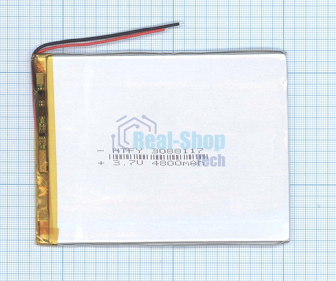 Аккумулятор Li-Pol (батарея) 3x88x117 мм 2pin 3.7V/4800mAh