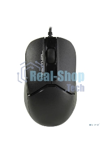 Мышь проводная A4Tech Fstyler FM12S черный, 1200 dpi, USB, кнопки - 3