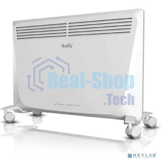 Конвектор Ballu Enzo BEC/EZMR-2000 белый, 2000 Вт, 25 м2, термостат