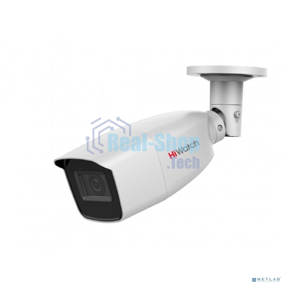 Камера видеонаблюдения Hikvision HiWatch DS-T206(B) 2.8-12мм HD-CVI HD-TVI цветная корп.:белый