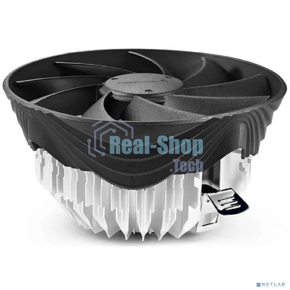 Кулер для процессора DEEPCOOL GAMMA HUNTER V2 черный/серебристый, 120 мм, алюминий, 1600 об/мин, 21 дБ, 3 pin, 95 Вт, 63.5 мм GAMMAHUNTER