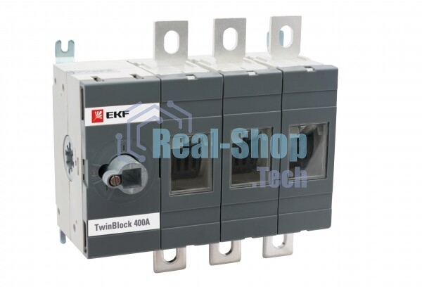 Рубильник 400A 3P без рукоятки управления TwinBlock EKF PROxima tb-s-400-3p EKF