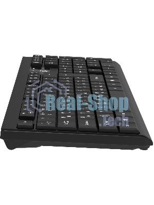 Комплект клавиатура+мышь Oklick S269W беспроводной, USB, 1600 DPI, чёрный