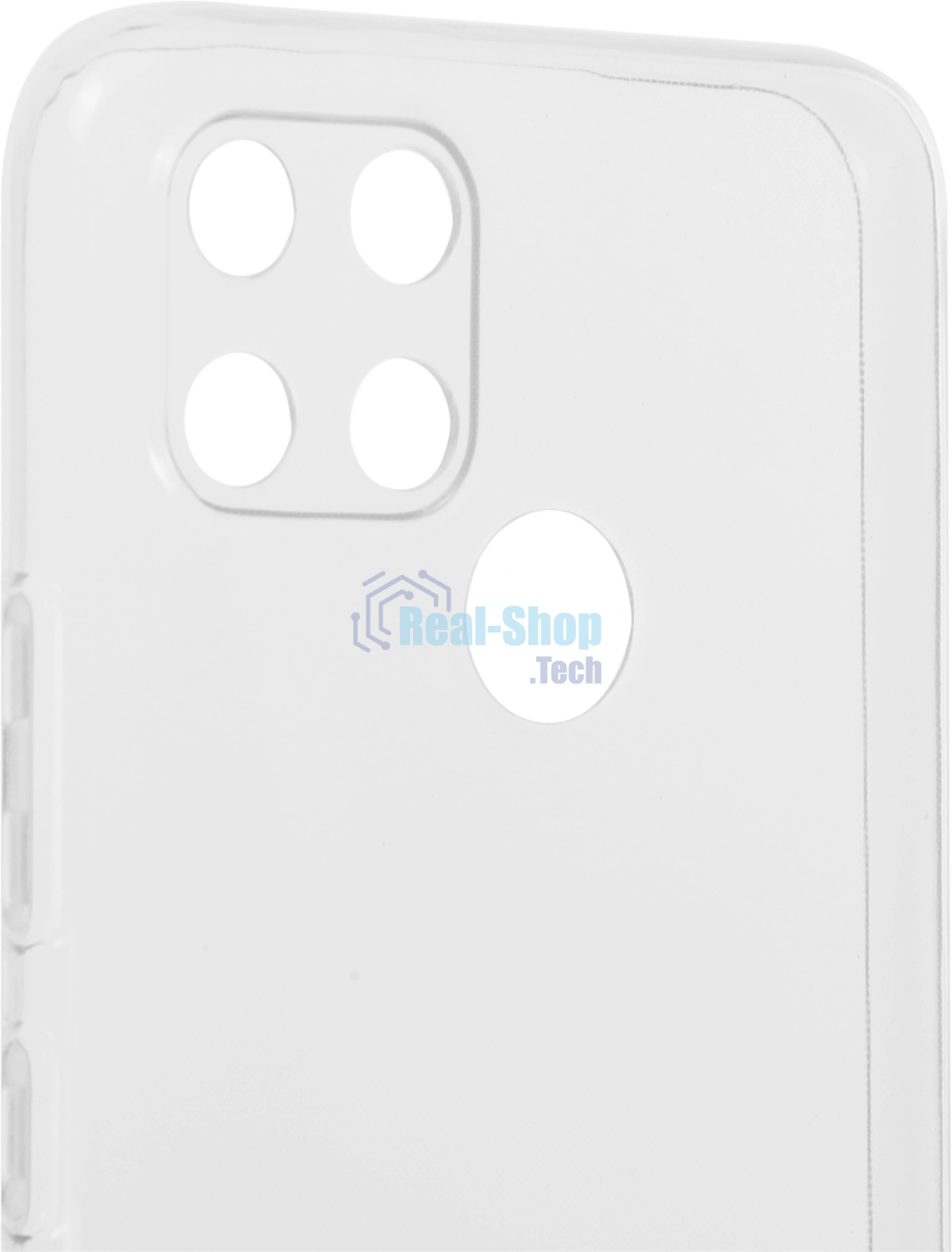 Чехол (клип-кейс) DF для Realme C21y rmCase-08 прозрачный