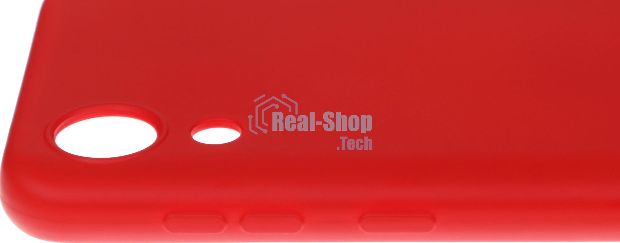 Чехол (клип-кейс) BoraSCO Microfiber Case для Samsung Galaxy A03 Core красный